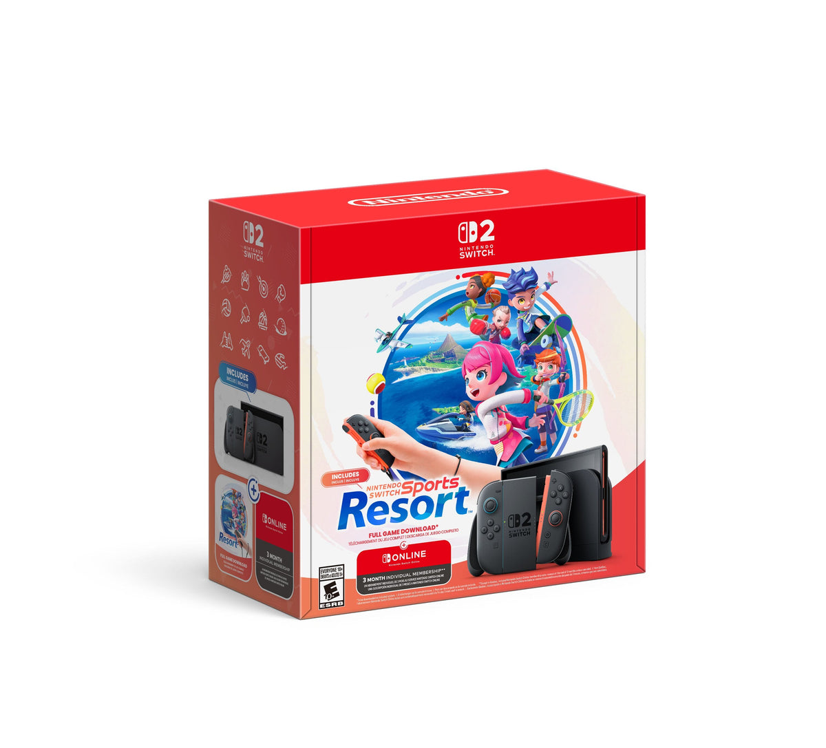 Switch 2 + Nintendo Switch Sports Resort Bundle