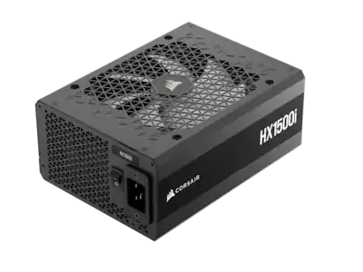 CORSAIR - HXi Series HX1500i 80 PLUS Platinum Fully Modular Ultra Low-Noise ATX 3.1 and PCIE 5.1 Power Supply