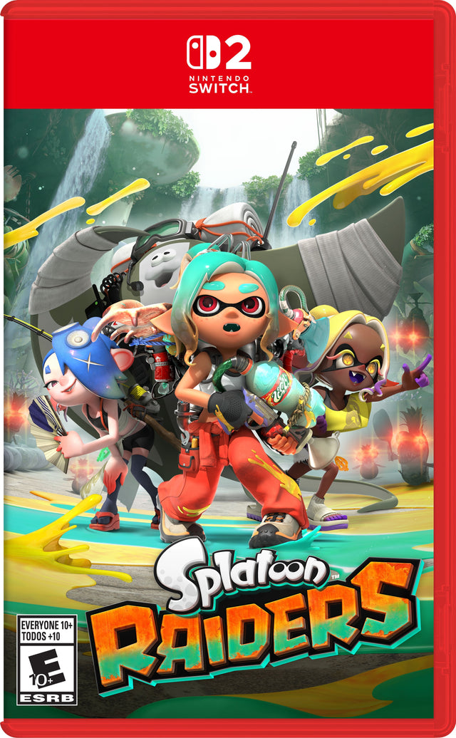 2 NINTENDO SWITCH CSIS 2 | reel platoon TM EVERYONE TODOS 10+ +10 10+ RAIDERS ESRB

Splatoon 2 RAIDERS

EVERYONE 10+ TODOS +10 ESRB