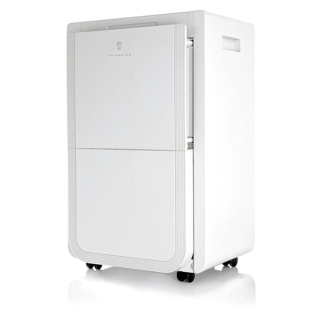 Front. Friedrich - 35-Pint 16.25 Quart Bucket Capacity Dehumidifier - White.