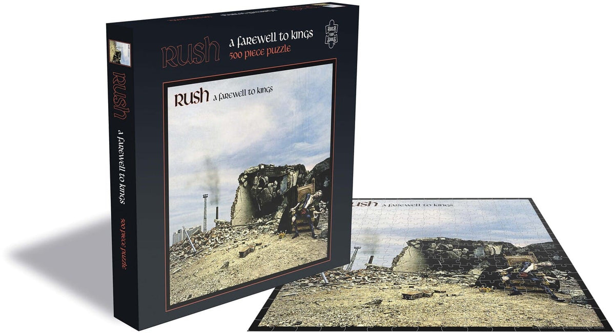 PopMarket - Rush - RockSaws - Rush A Farewell To Kings (500 Piece Jigsaw Puzzle) - GAMES (MISC) - Multicolor
