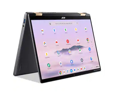 Acer - Chromebook Plus Spin 714 Laptop with Google AI – 14" WUXGA Touch - Intel Core Ultra 5 115U – 8GB LPDDR5 – 256GB SSD
