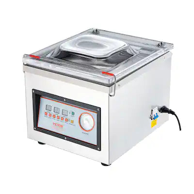 VEVOR - Vacuum Sealer, 320W, Ideal for Wet Foods, Meats & Marinades, Compact Design, 12.6" Seal Bar