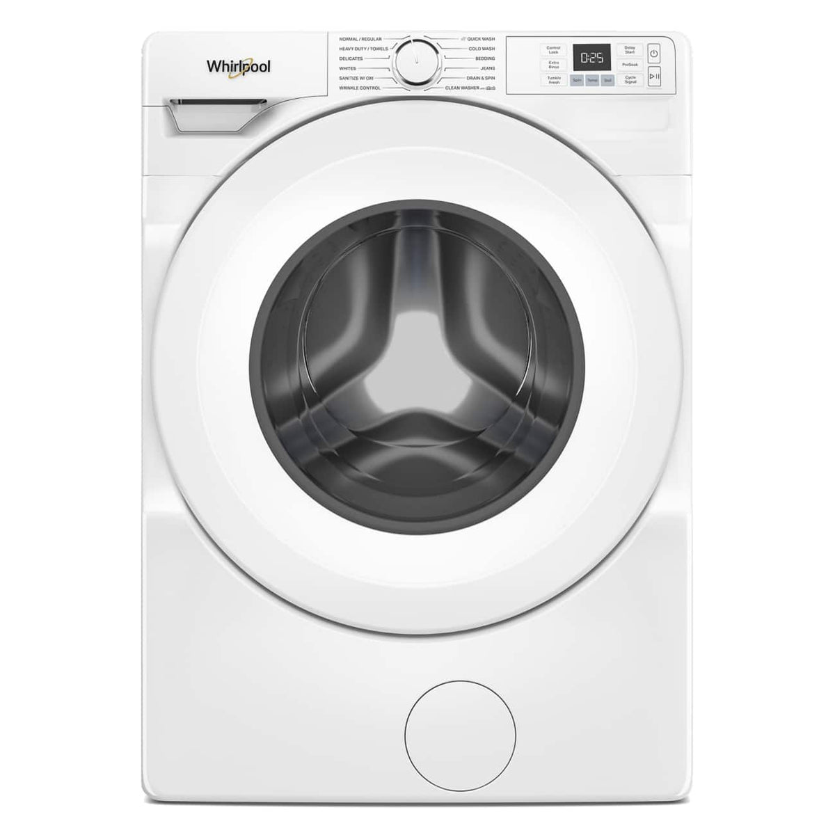 Whirlpool - 4.5 Cu. Ft. High Efficiency Front Load Washer with Tumble Fresh Option - White