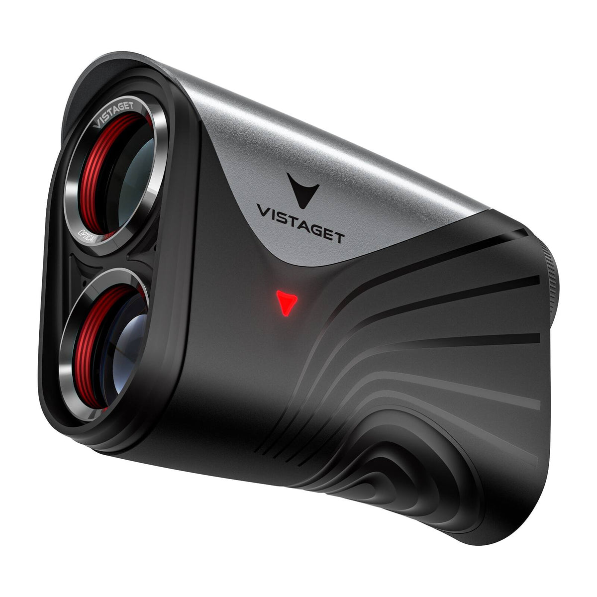 VISTAGET - GolVia Ultra Golf Tour Rangefinder, 6x Magnification, Acoustic Flag-Lock, Triangulation & Slope Switch - Black