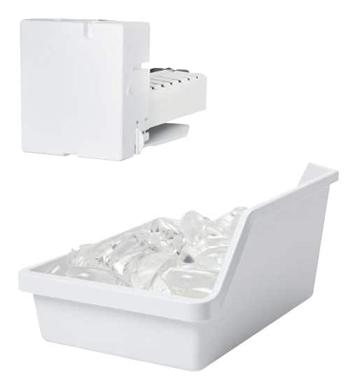 Front. GE - Icemaker Kit - White.