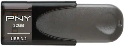 PNY - Elite Turbo Attache 4 32GB USB 3.2 Flash Drive