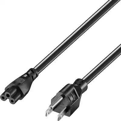 Best Buy essentials™ - 6' 18 AWG C5 Clover Leaf Power Cord