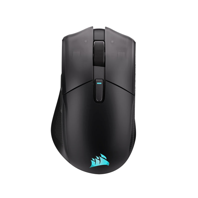 Front. CORSAIR - HARPOON v2 WIRELESS Gaming Mouse - Black.