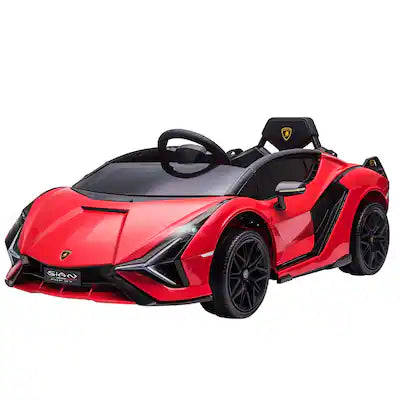 Aosom - Lamborghini SIAN Licensed Electric Car for kids with Remote Control, Horn, Music