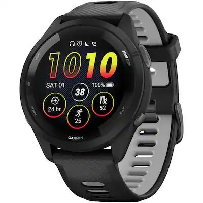 Garmin - Forerunner 265 GPS Smartwatch 46 mm Fiber-Reinforced polymer