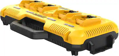 Dewalt - 20V MAX Battery Charger, 4-Ports, Simultaneous Charging for 12V and 20V Max Batteries (DCB104)