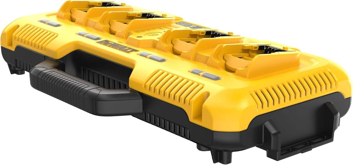 Dewalt - 20V MAX Battery Charger, 4-Ports, Simultaneous Charging for 12V and 20V Max Batteries (DCB104)
