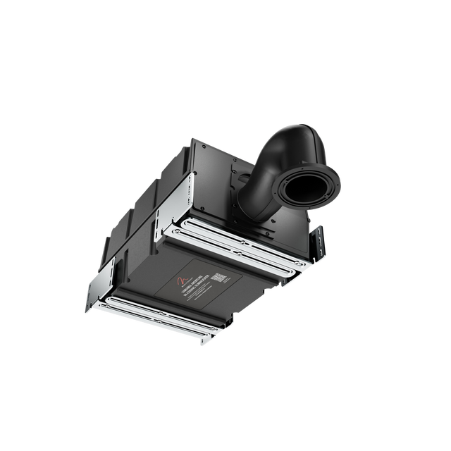 Front. MartinLogan - Variable Aperture System 3.5" In-Ceiling Subwoofer with Dual 5.5" Woofers - Paintable White.