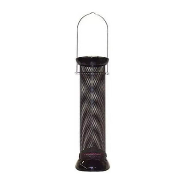 Front. Droll Yankees - Droll Yankees Clever Clean Finch Magnet 12 Inch Black Onyx Bird Feeder - Black.