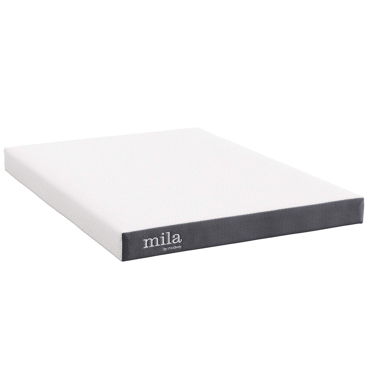 Mila 6" Full Mattress by Modway - White