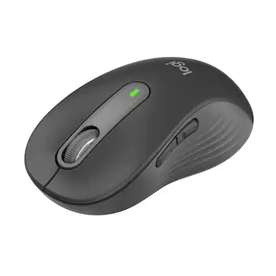 Logitech - Signature M650 L Full-size Wireless Optical Scroll Mouse with Silent Clicks