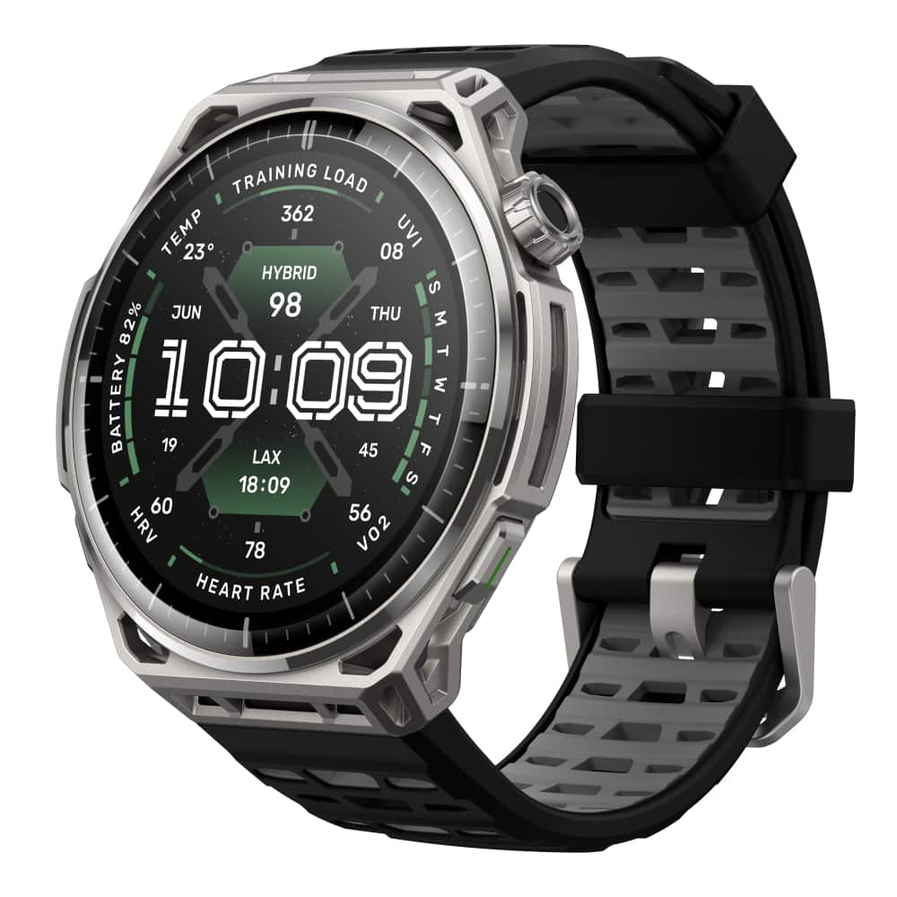 Amazfit - Balance 3 Stainless Steel Smartwatch 49mm - Black - (2026)