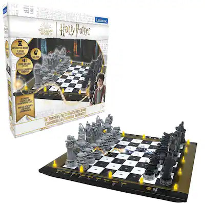 Lexibook - Harry Potter Electronic Chess Game with Lights and Sound Effects