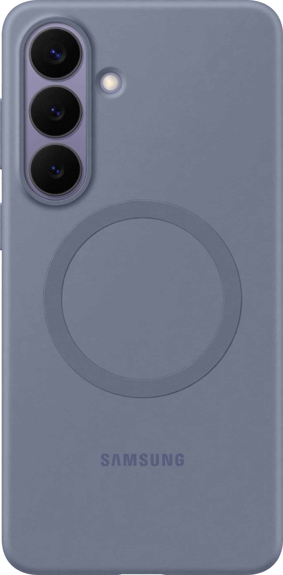 Samsung - Galaxy S26+ Silicone Magnet Case - Blue Violet