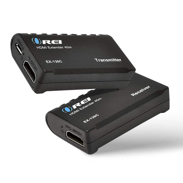 Power RCI HDMI Extender 40m 9 9 In Transmitter EX-130C HDMI Receiver 40m RCI Extender HDMI EX-130C Out G HDMI