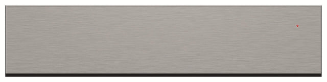 Front. Fisher & Paykel - 24" 6 place setting Built-in Warming Drawer, Push to Open - Contemporary Brushed Silver - Brushed Silver.