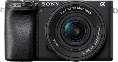 Sony - Alpha 6400 APS-C Mirrorless Camera 4K Video Camera with E PZ 16-50mm Lens