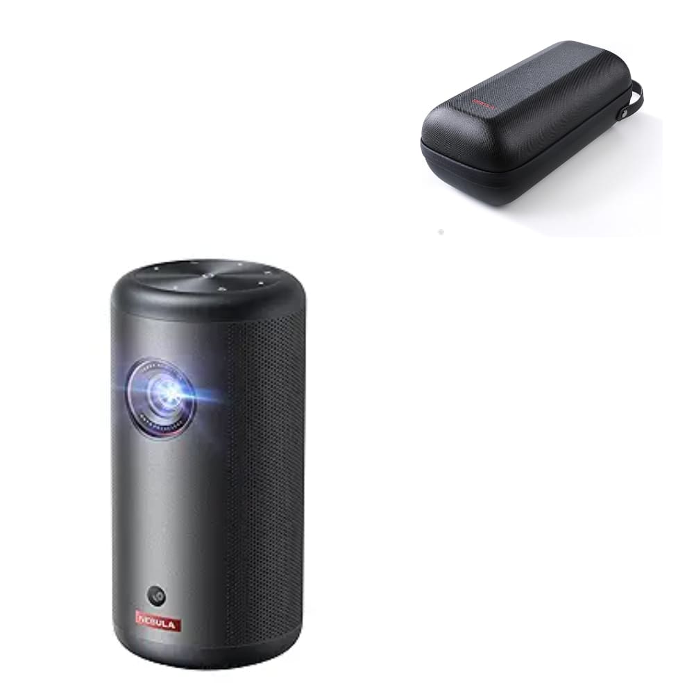 Soundcore - NEBULA Capsule 3 GTV Outdoor Projector with Official All-in-One Travel Case