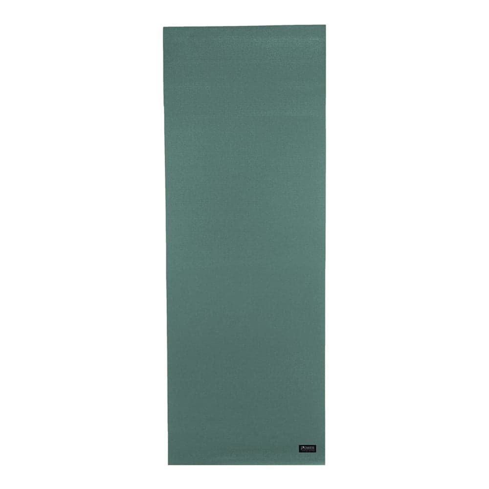 Power Systems - 68" x 24" Premium Yoga Mat, 1/8" Thick Non Slip Lightweight Sticky Exercise Mat - Sage