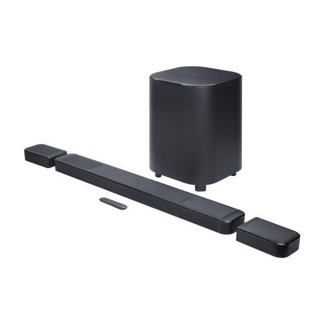 Front. JBL - BAR1300MK2 11.1.4 channel soundbar system with detachable surround speakers and Dolby Atmos and DTS:X - Black.