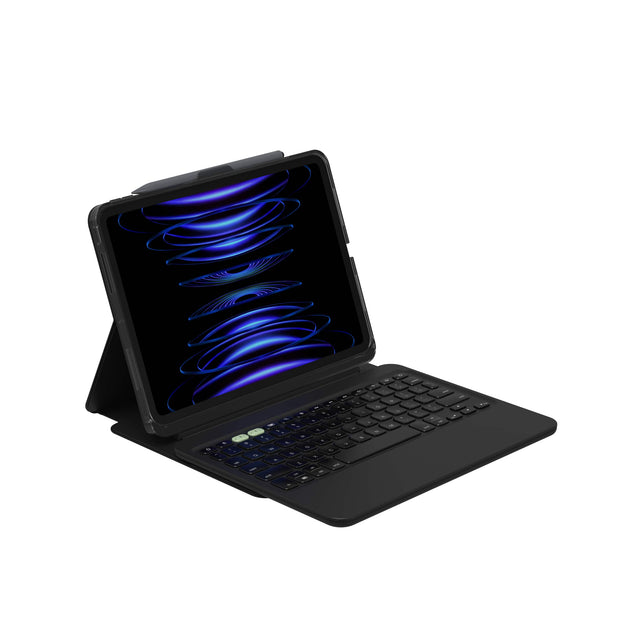 Front. ZAGG - ZAGG KB Pro Keys 2 Apple iPad Pro 11 (M4) - Black.