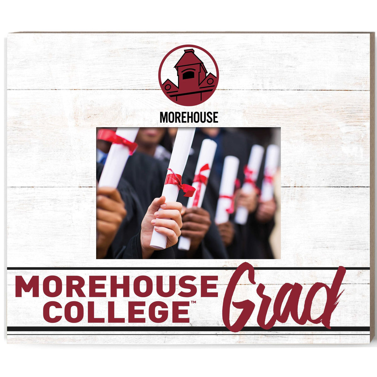 Jardine - Morehouse Maroon Tigers 11'' x 13'' Grad Picture Frame - White