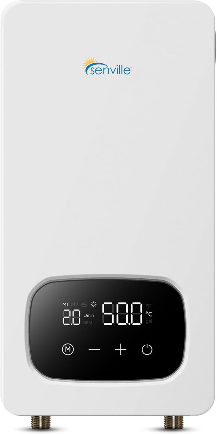 Senville - 13kW Electric Tankless Water Heater - White