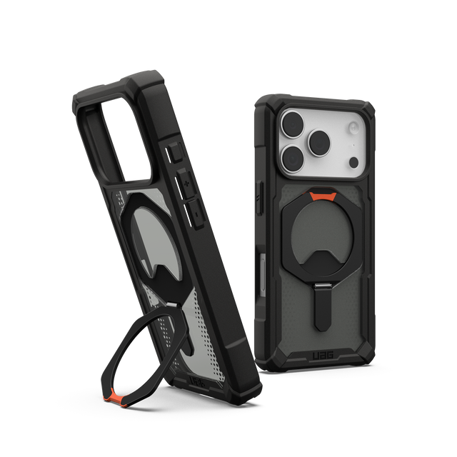 Front. UAG - Plasma XTE Series case for Apple iPhone 18 Pro/iPhone 17 Pro Plasma XTE - Black/Orange.