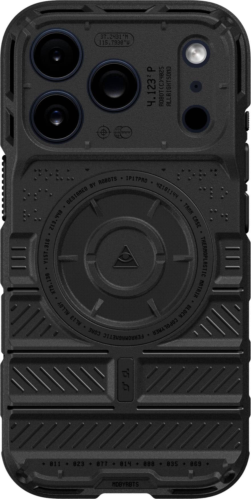 dbrand - Tank Case with MagSafe for Apple iPhone 17 Pro - Black