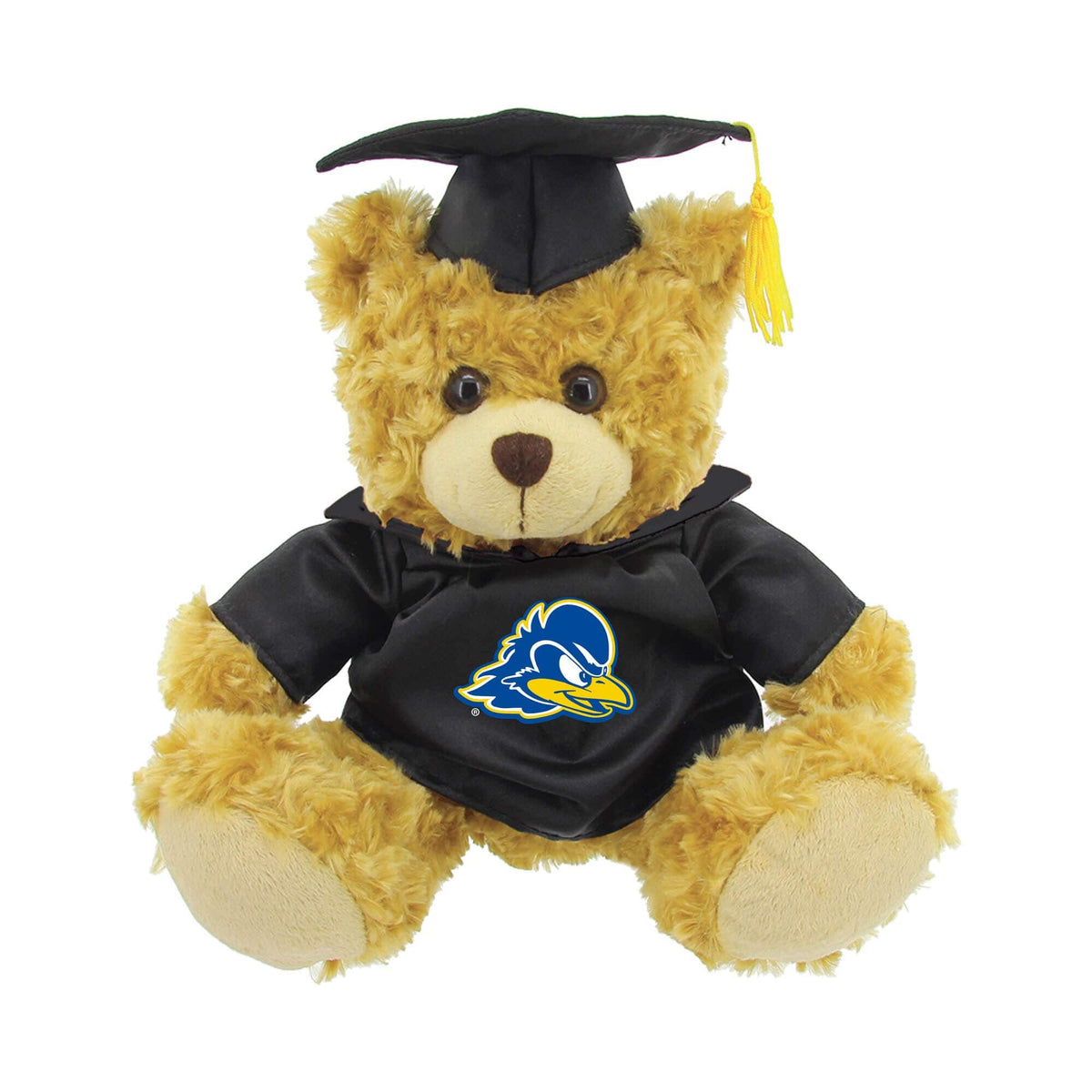 Jardine - Delaware Fightin' Blue Hens 12'' Graduation Plush Bear - Oatmeal
