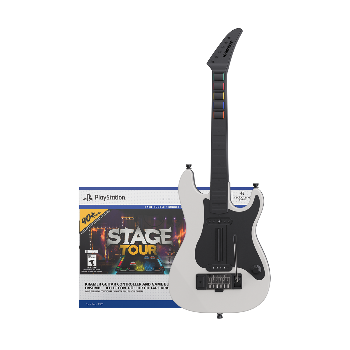 Stage Tour Game + Kramer Wireless Guitar Controller Bundle - PlayStation 5