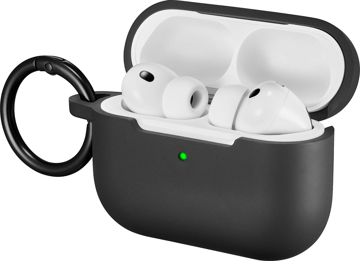 Best Buy essentials™ - Silicone Case for Apple AirPods Pro 3 - Black