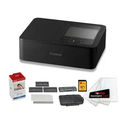 Canon - Selphy CP1500 Wireless Photo Printer with Accessories Bundle