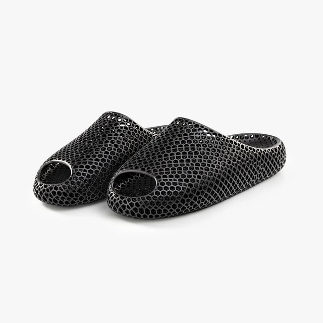 Nexbie - AeroCloud 3D Printed Slippers - Black