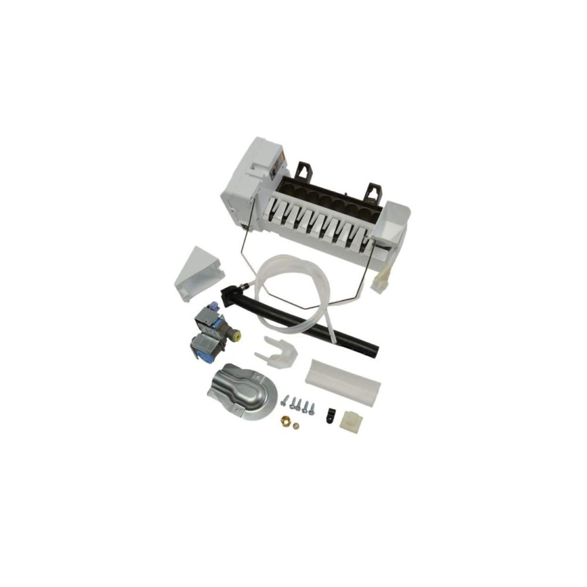 Whirlpool - Ice Maker Add On Kit for French Door Bottom Mount Refrigerators - White