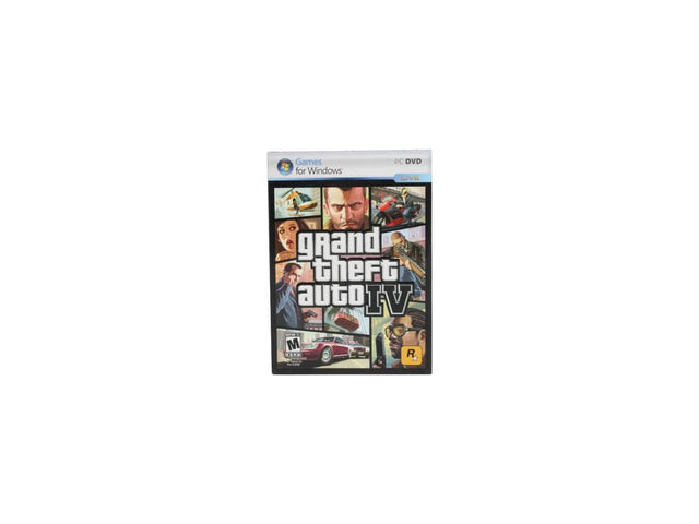 Games for Windows PC DVD LIVE Grand Theft Auto IV M ESRE