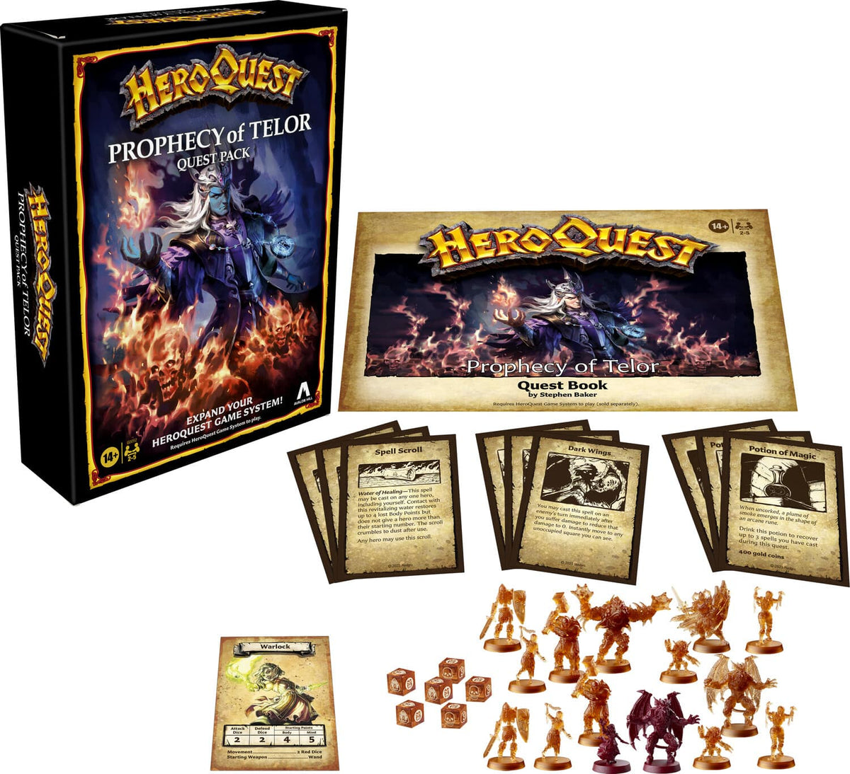 Hasbro - Gaming - Heroquest: Prophecy Of Telor Quest Pack - GAMES (MISC) - Multicolor