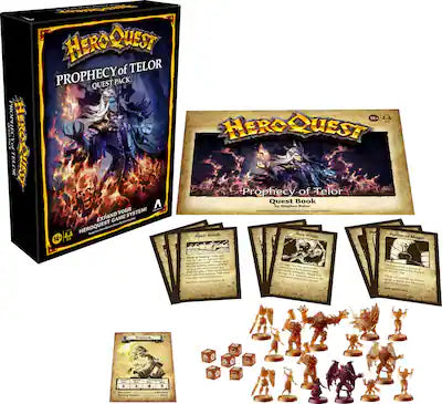 Hasbro - Gaming - Heroquest: Prophecy Of Telor Quest Pack - GAMES (MISC)
