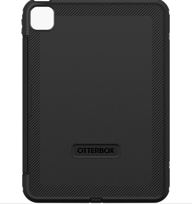 Front. OtterBox - OtterBox iPad Pro 11-inch (M4) Defender Series Case - Black.