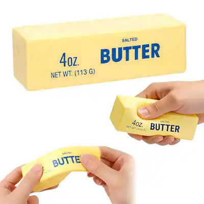 Puka Creations - Butter Squishy 5-Inch Stress Reliever | 1 Piece