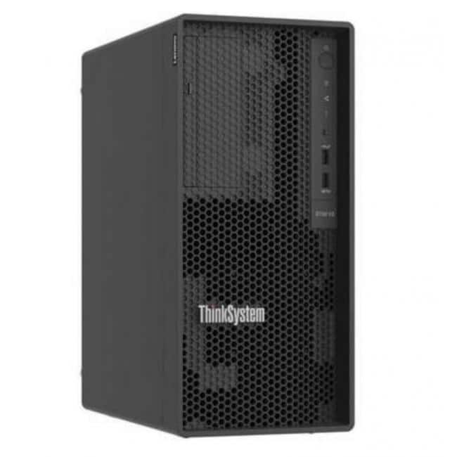 Lenovo - ThinkSystem ST50 V3 32GB RAM 6353P Tower Server - Intel Xeon 6353P Octa-Core Processor - 32GB TruDDR5 ECC Memory - Black