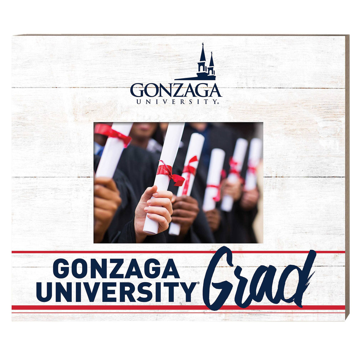 Jardine - Gonzaga Bulldogs 11'' x 13'' Grad Picture Frame - White