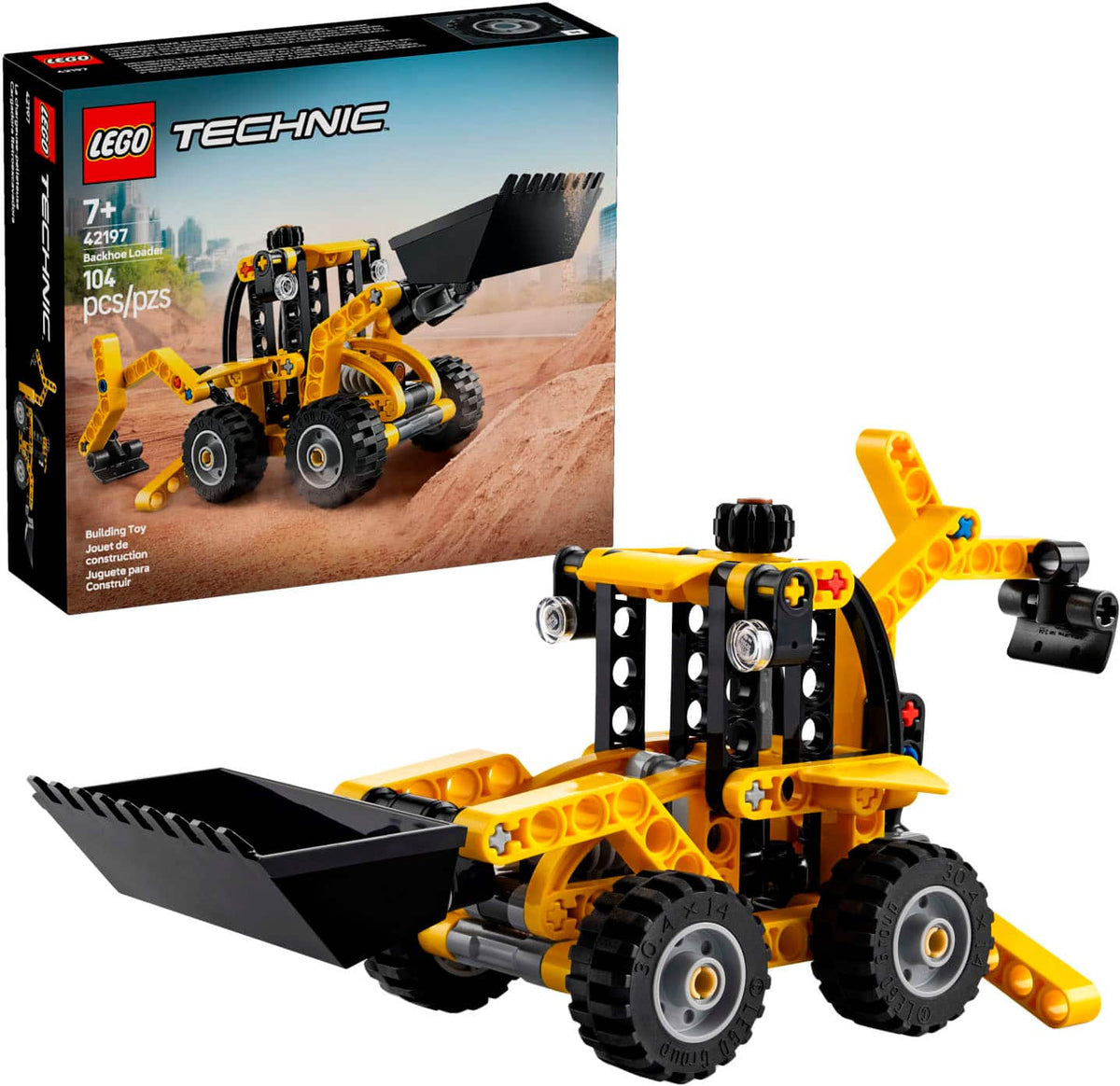 LEGO - Technic Backhoe Loader Construction Toy 42197