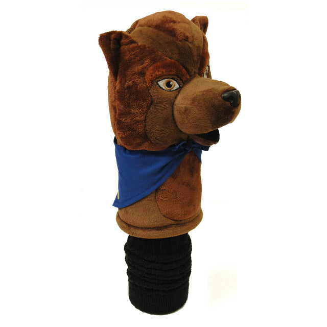 Front. Team Golf - Michigan Wolverines Mascot Head Cover - Multicolor.